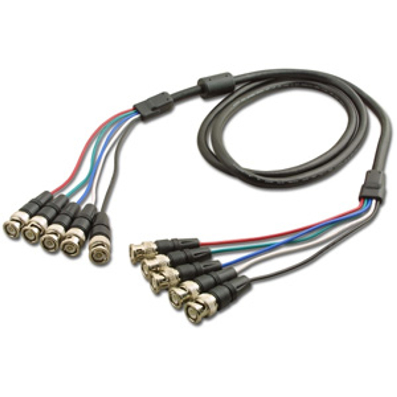 6' 5 BNC/M to 5 BNC/M Cable