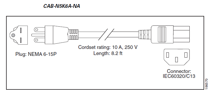 Kentek 3 Feet Ft US AC Power Cord Three Prongs 3 Prong NEMA 5-15P to