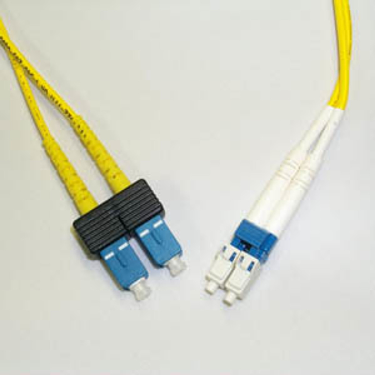 LC to SC Duplex 2.0mm, 10 Meter PVC(OFNR) 9/125 Single Mode Fiber Patch Cable