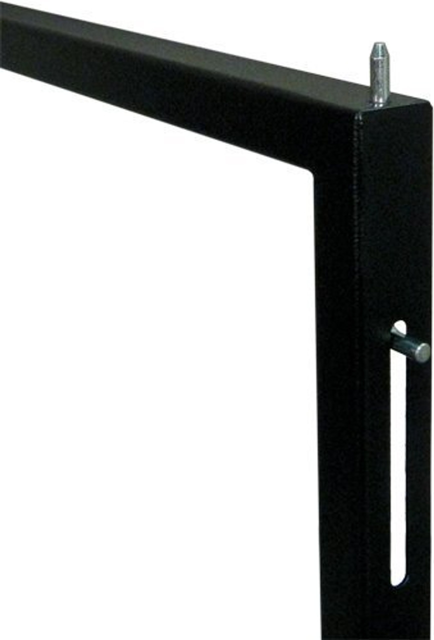12U Wall Mount Open Frame Rack – Front Swing Out 27.80"H x 21.65"W x 18"-30"D 66 LBS RATED