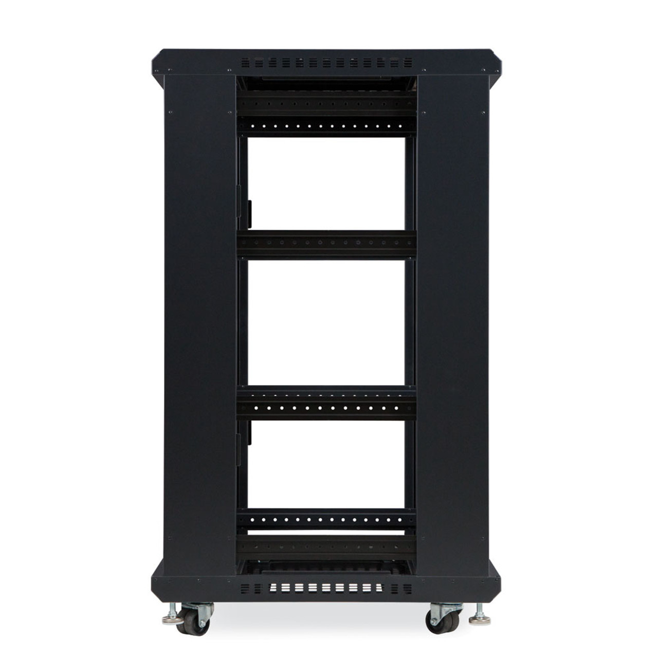 22U LINIER® Server Cabinet - No Doors/No Side Panels - 24" Depth