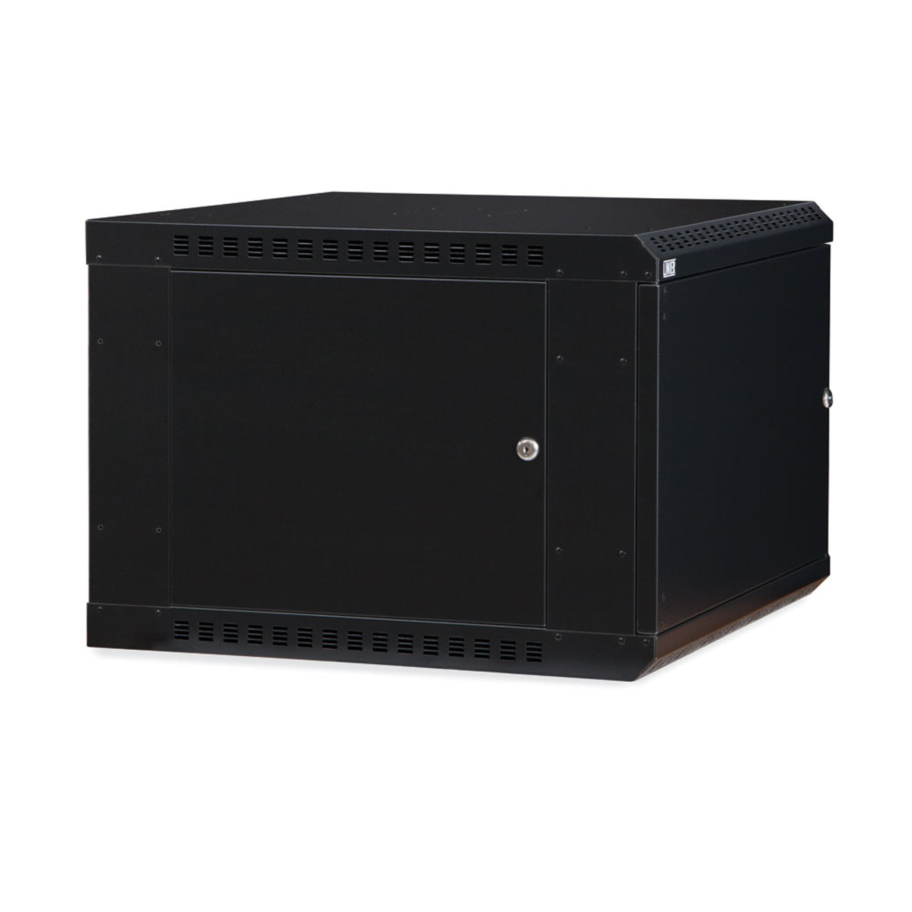 9U LINIER® Fixed Wall Mount Cabinet - Solid Door