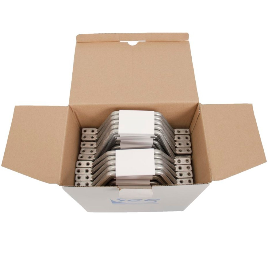 5″ Metal Cable Management DRing in 100 Pack