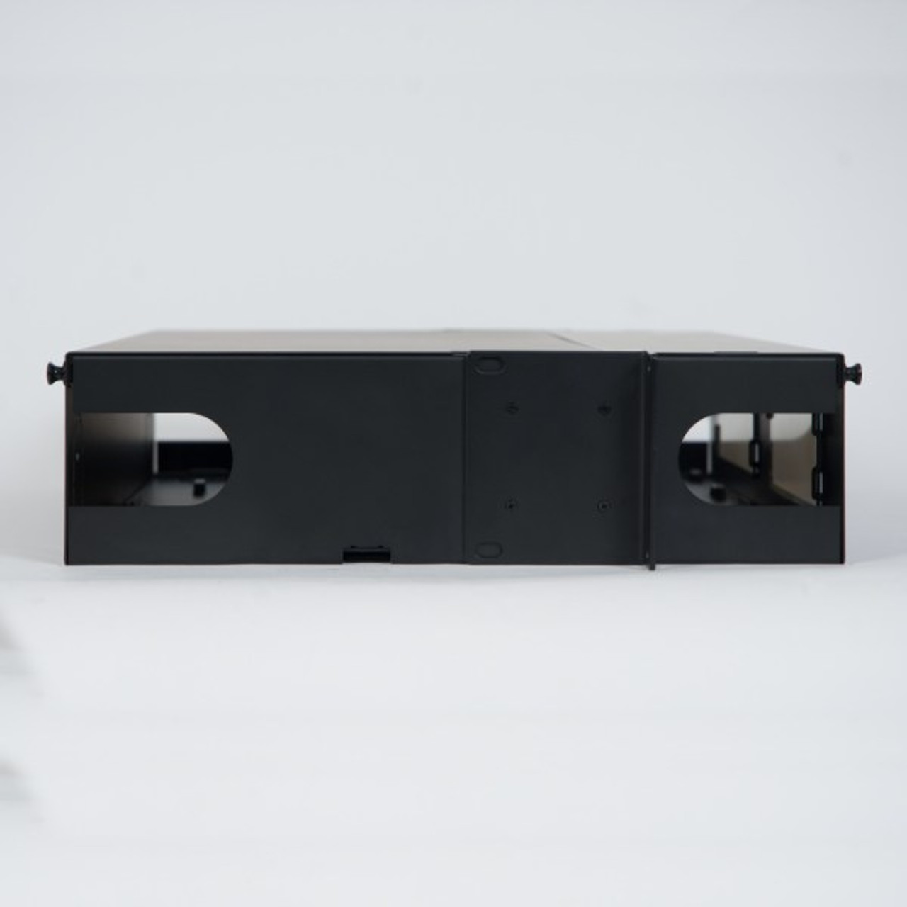 Classic 2 RMS Fiber Optic Rack Mount Enclosure with 6 Slots for LGX Compatible Adapter Panels or Cassettes