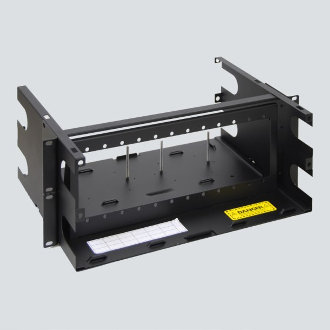 Classic 4 RMS Fiber Optic Rack Mount Enclosure with 12 Slots for LGX Compatible Adapter Panels or Cassettes