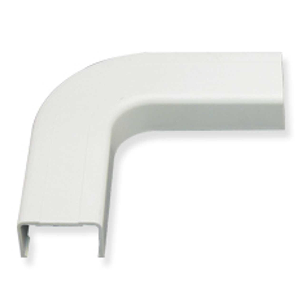 1 1/4″ Cable Raceway Flat Elbow-10-Pack-White