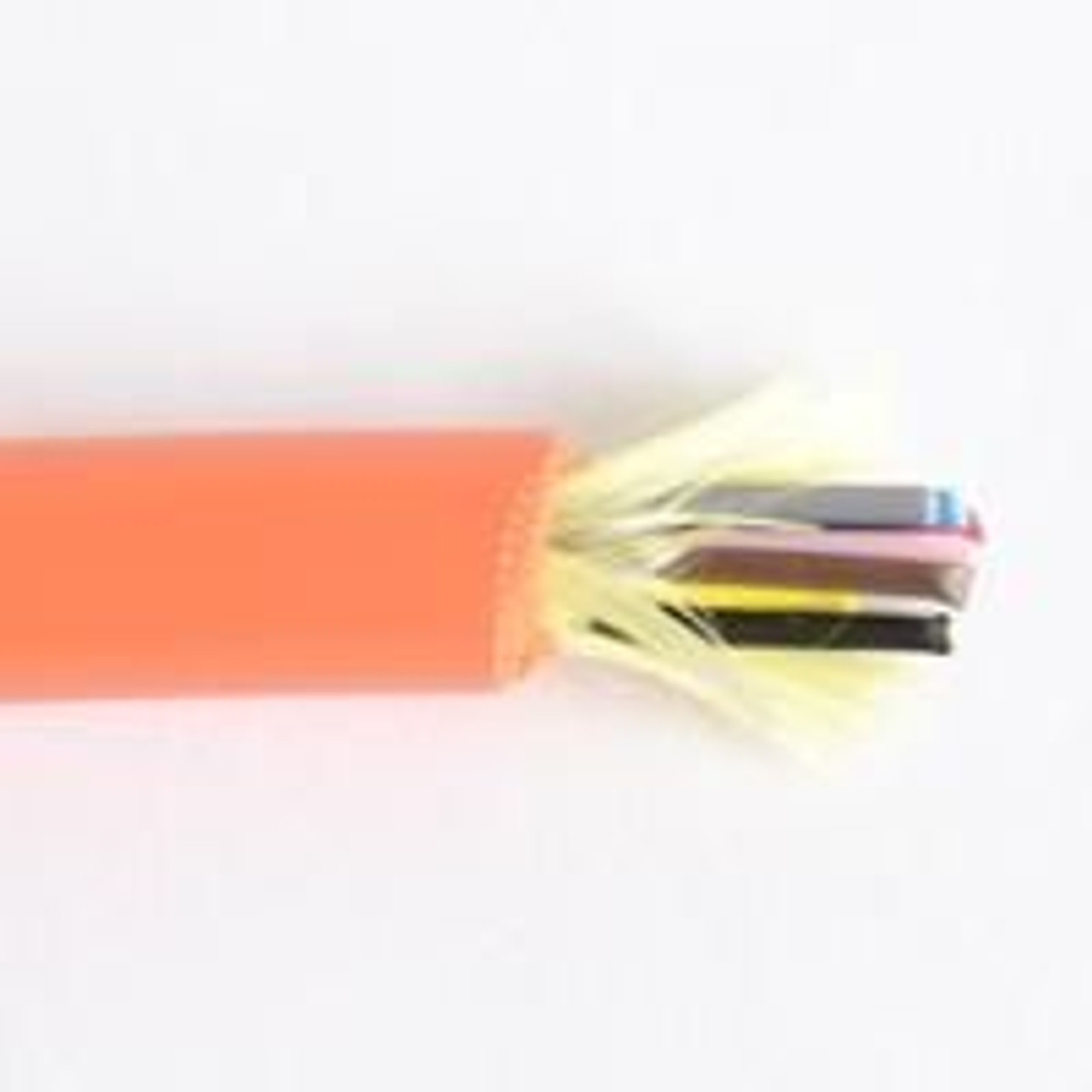 TLC 12 Fiber, 62.5/125um MM Infinicor300, Distribution Fiber Optic Cable, Plenum, Orange