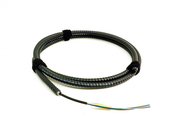 TLC 6 Fiber, 50/125um MM ClearCurve OM3, Indoor/Outdoor Fiber Optic