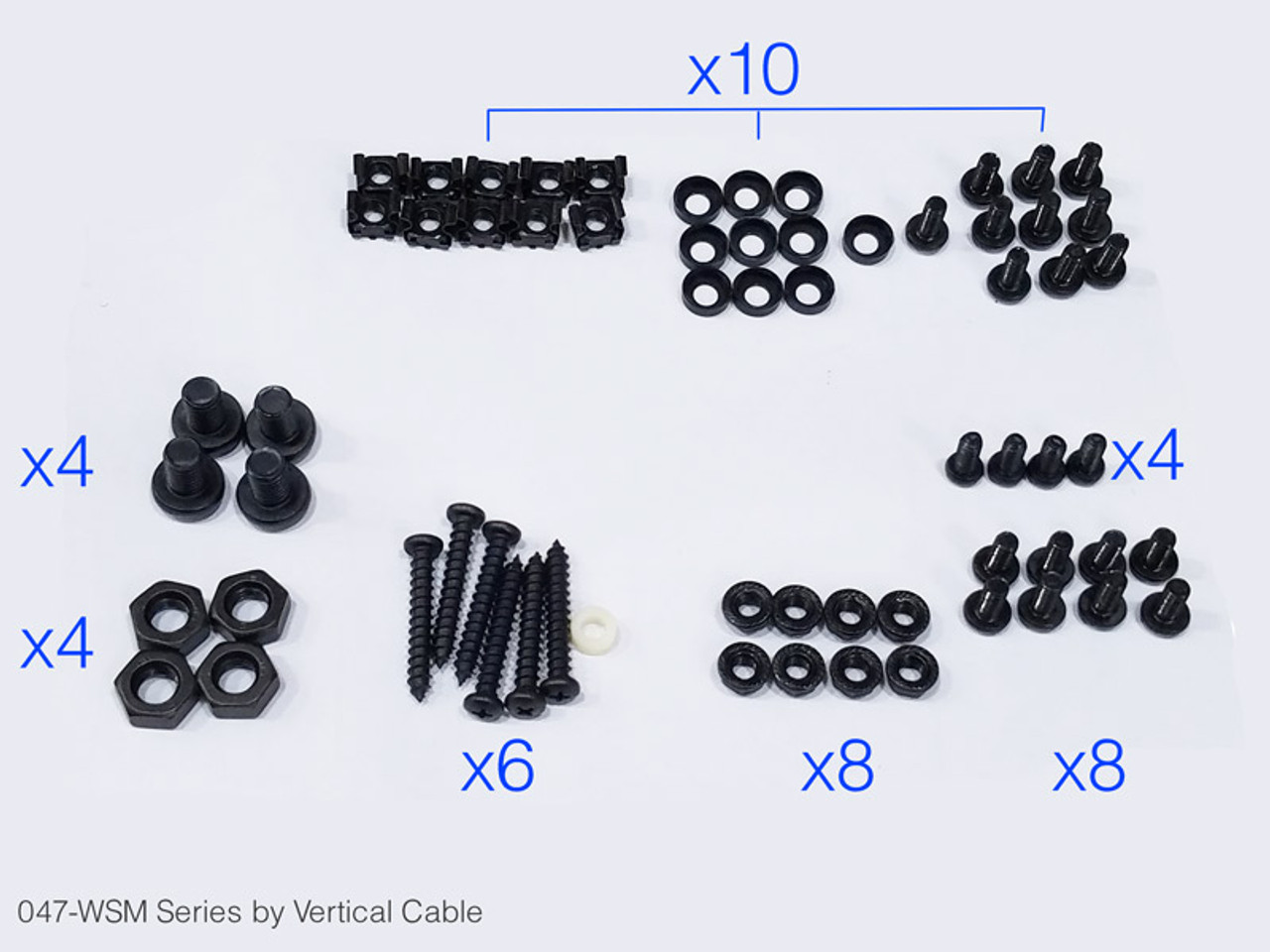 Vertical Cable 16U Open Wall Mount Frame Rack - Adjustable Depth 18"- 30"