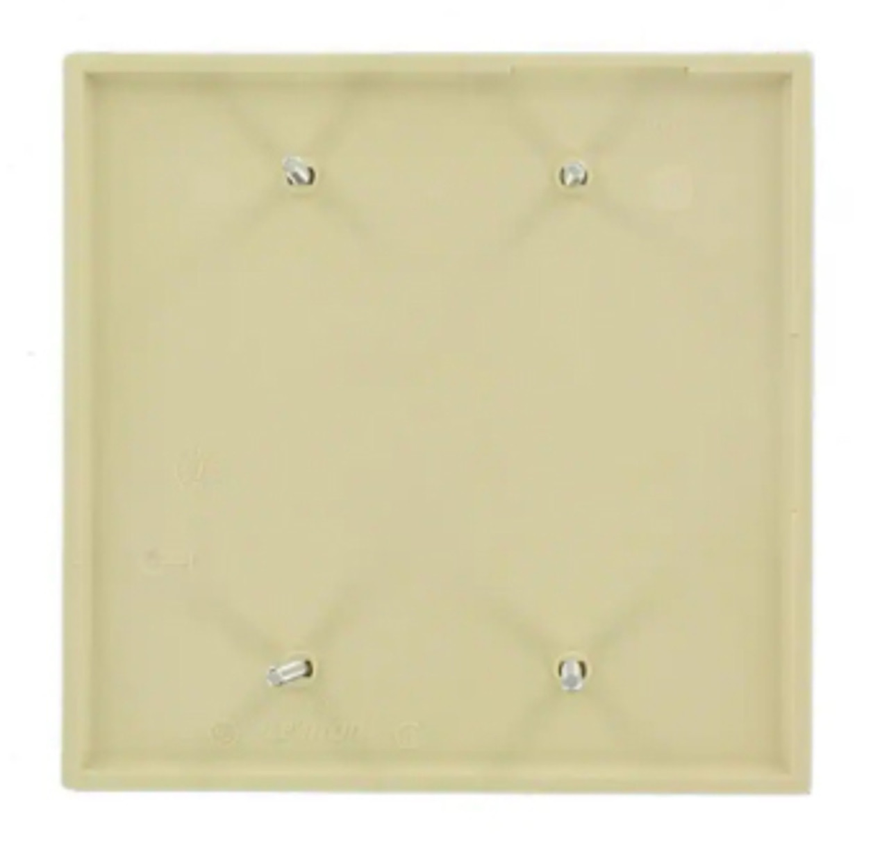 2-Gang Midway Blank Nylon Wall Plate