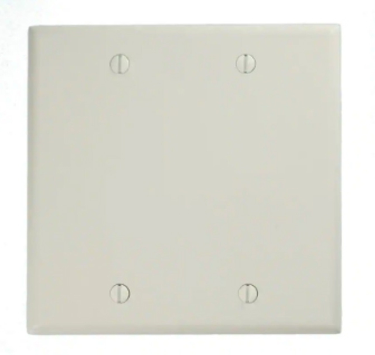 2-Gang Midway Blank Nylon Wall Plate