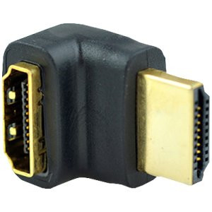 Right Angle L Type HDMI Male To Female Connector At ₹ 41/piece | Hdmi Adapter In Noida | ID - Foto 11