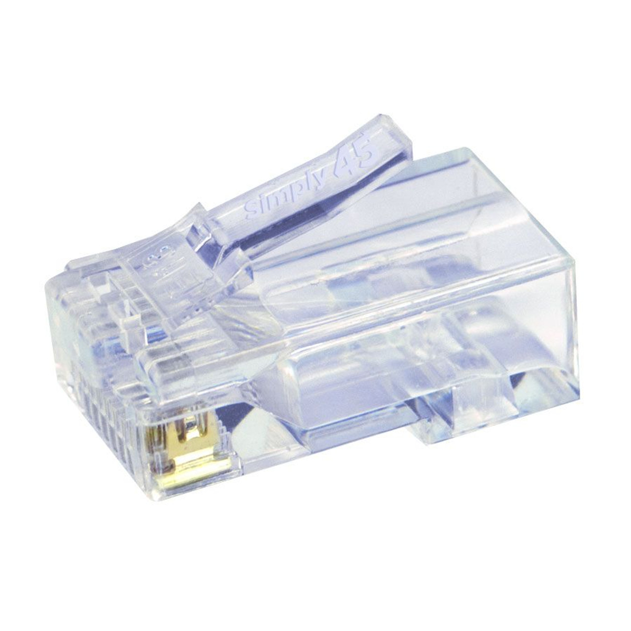 S45-1500 - Cat5e Unshielded - Pass-Through RJ45 100 PC/Jar