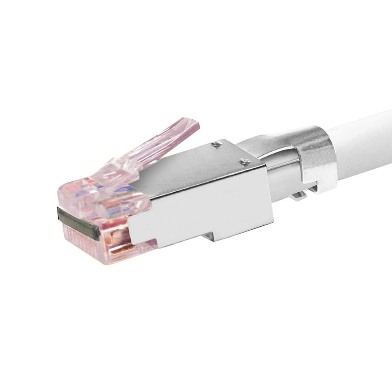 ProSeries Cat6/6a STP Shielded External Ground - Pass-Through RJ45 with Cap45® & Bar45® 50 PC