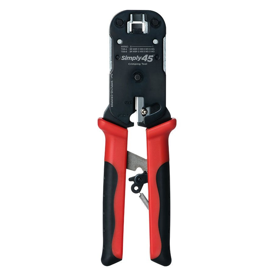 Simply45® RJ45 Crimp Tool - Pass-Through Unshielded & Internal