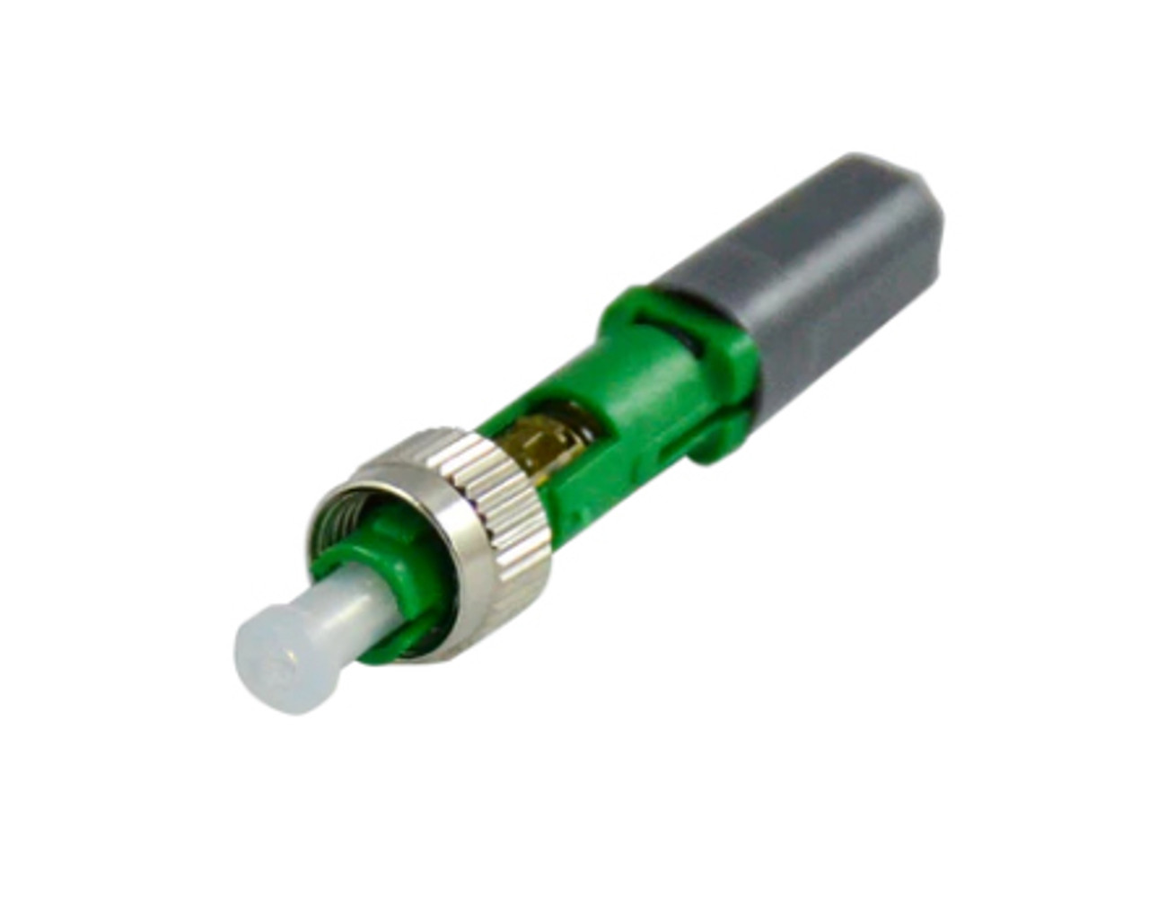 ECO Series™ Field-Assembly FC Type Single Mode Fiber Optic Connectors - Green 1 unit (Distribution / Duplex)