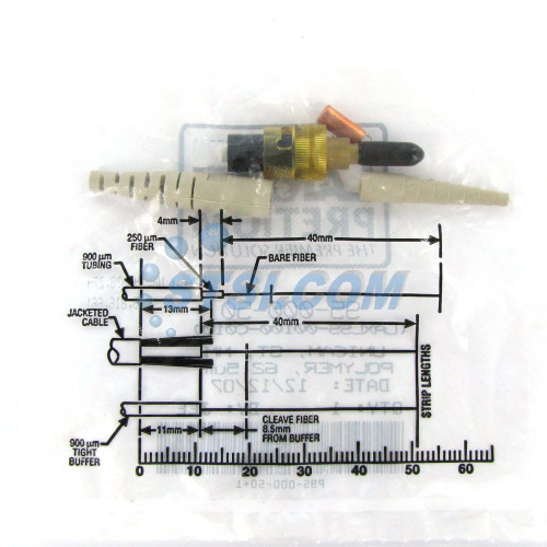 Fiber Corning Unicam Ceramic Conn. ST 62.5um OM1