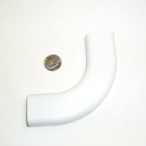 Right Angle 1" White, for Wire Hider Raceway (each)