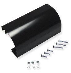 Cable Radius drop for ICC ladder rack, black