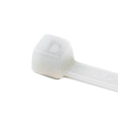 Cable Ties 6" UV Nylon- Rated For 30 lbs.100/Bag, White