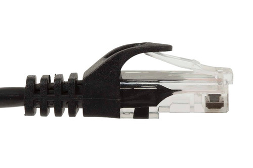 UTP 7' CAT6 Black Patch Cable With Ferrari Boots 568B
