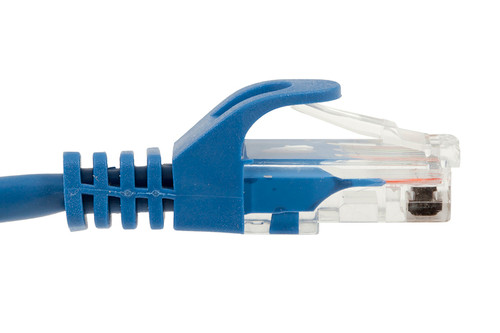 UTP 5' CAT5E Blue Patch Cable With Ferrari Boots 568B