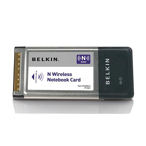 Wireless PCMCIA Card 802.11n Belkin ***CLEARANCE***