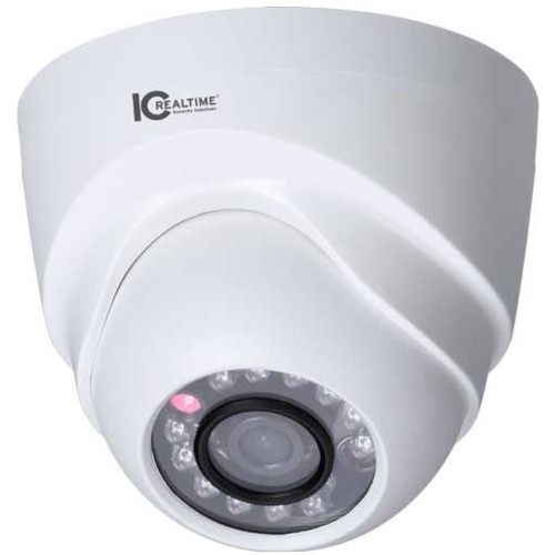 Full HD IP Dome Camera Outdoor 1.3MP 2.8mm Lens W/ IR & PoE