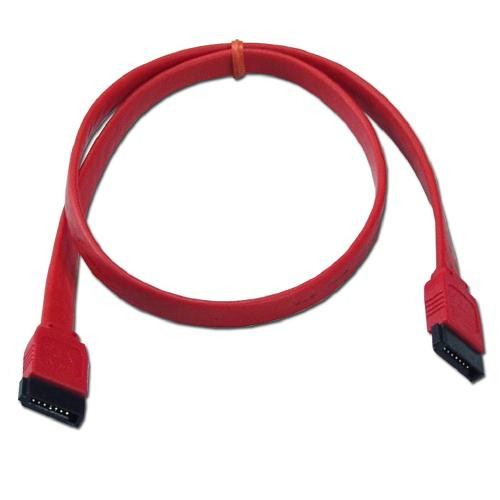 SATA Data Cable 7 Pin to 7 Pin, Straight,Red,24 inch
