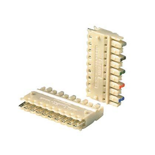 5 Pair IDC Block Insert CAT5e Rated Ivory Panduit