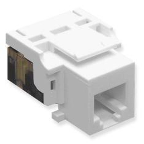 Jack RJ11 6P6C White ICC