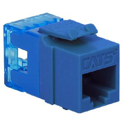 Jack RJ45 High Density (HD) CAT 5E 8P8C Blue ICC