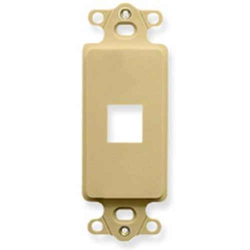 Decora Insert 1-Port Keystone Ivory