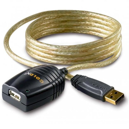 USB 2.0 Extension Cable AA M/F 16' Active Extension
