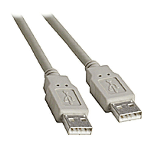 USB Cable 6' AA Male-to-Male, Beige