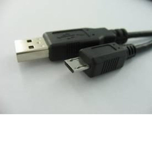 USB Cable 3.28' To Micro B (5 Pin), Black (1 Meter)