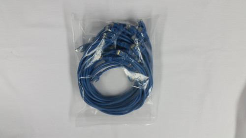 Time Saver 24 pack in single poly bag UTP 2' CAT6 Blue Patch Cable With Ferrari Boots 568B