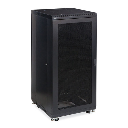 27U LINIER® Server Cabinet - Vented/Vented Doors - 24" Depth