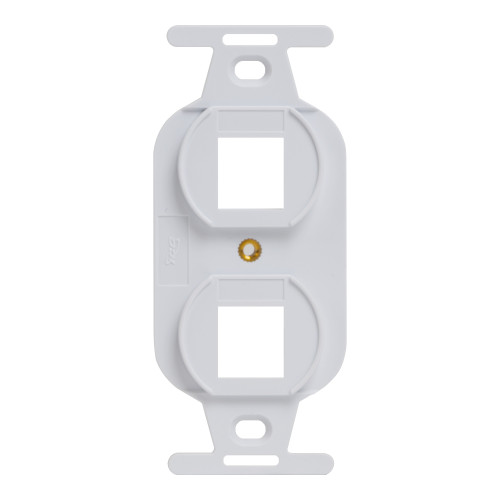 Electrical Insert with 2 Ports for EZ®/HD Style - White