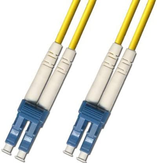 20 Meter Singlemode Duplex Fiber Optic Cable (9/125) - LC to LC - Yellow