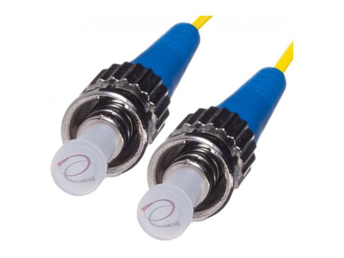 8M OS2 ST ST Indoor/Outdoor Fiber Patch Cable Duplex 9/125 ST to ST Singlemode Jumper 8 Meter (26.24ft)