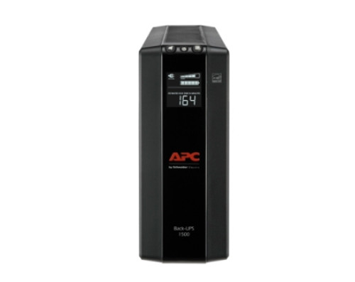 Back UPS 1500 Compact Tower 1500VA 120V AVR LCD 10 NEMA outlets (5 surge)