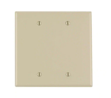 2-Gang Midway Blank Nylon Wall Plate