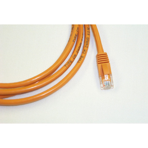 UTP 14' Orange Patch Cable With Flexible Boots CAT6 568B