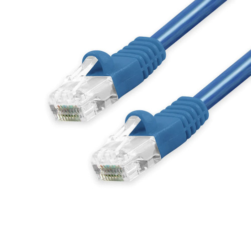 UTP 75' Blue Patch Cable With Bubble Boots CAT6 568B