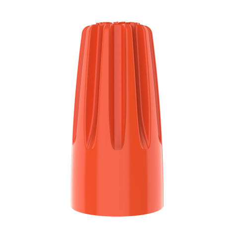 Ideal Wire-Nut® Wire Conn, Model 73B® Orange, 100/Box, 30-073