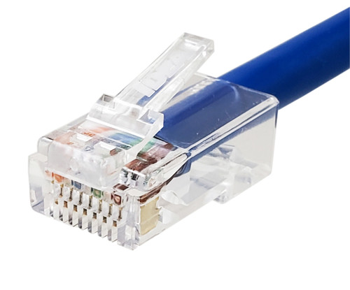 Ideal CAT6 Single Piece RJ-45 Modular Plugs, 100/Jar, 86-367J