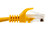 UTP 10' CAT5E Yellow Patch Cable With Ferrari Boots 568B