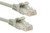 UTP 25' CAT5E Gray Patch Cable With Ferrari Boots 568B