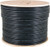 CAT5E Outdoor-Rated Cable with Messenger LLDPE Jacket 24 AWG Solid Copper Conductors 1000 ft Wooden Spool, Black